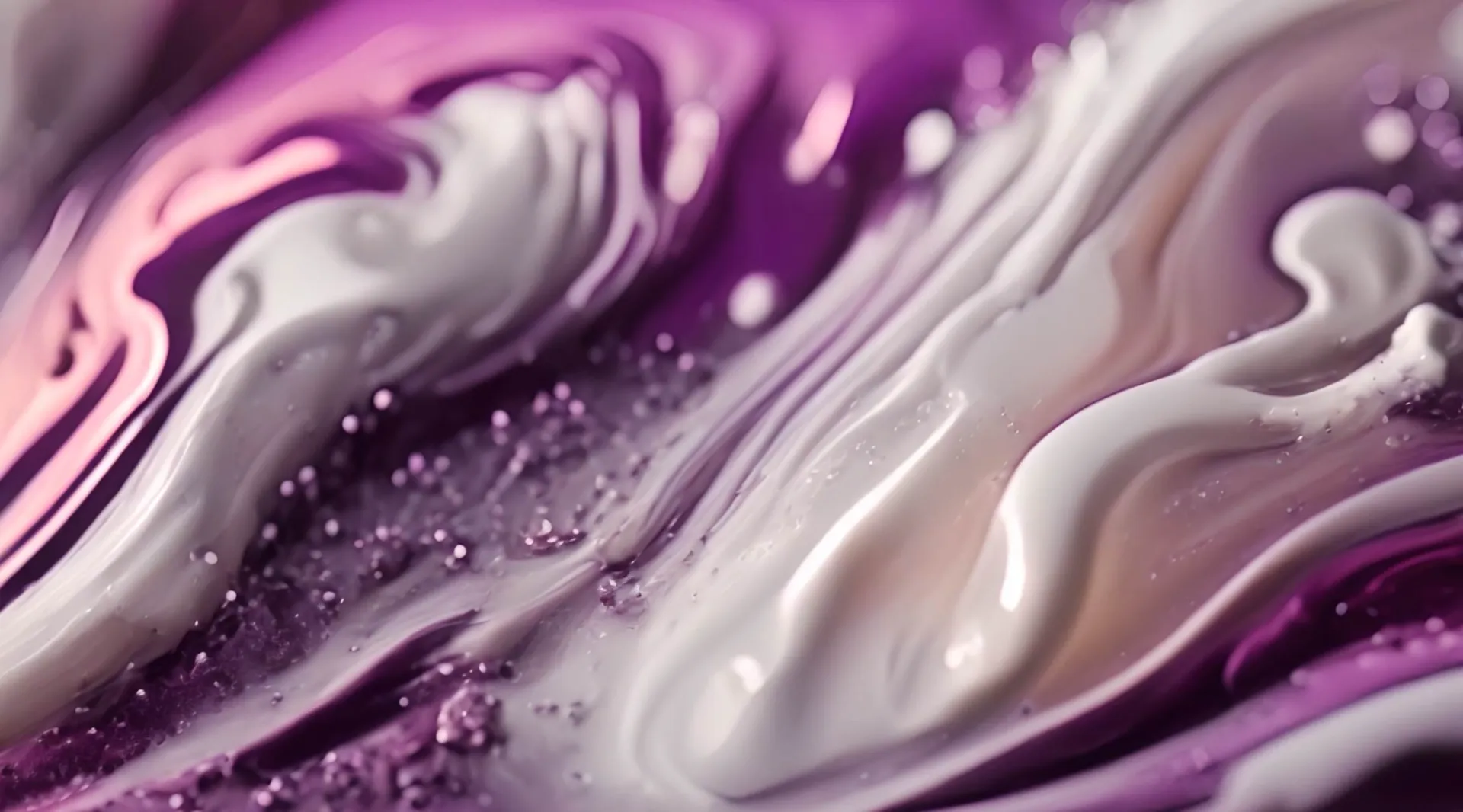 Elegant Purple Swirls Stock Video